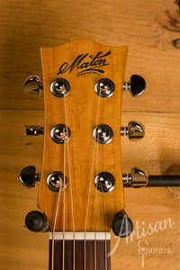 Maton EMS6 Mini Guitar Sitka Spuce and Blackwood ID-10684 - Artisan Guitars