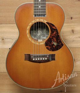 Pre-Owned 2014  Maton EMD6 Mini Maton Diesel Sitka with Blackwood and Vintage Amber Sunburst ID-8058 - Artisan Guitars
