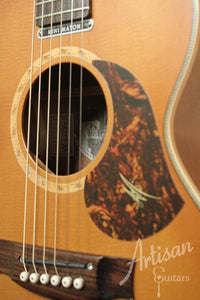 Pre-Owned 2014  Maton EMD6 Mini Maton Diesel Sitka with Blackwood and Vintage Amber Sunburst ID-8058 - Artisan Guitars