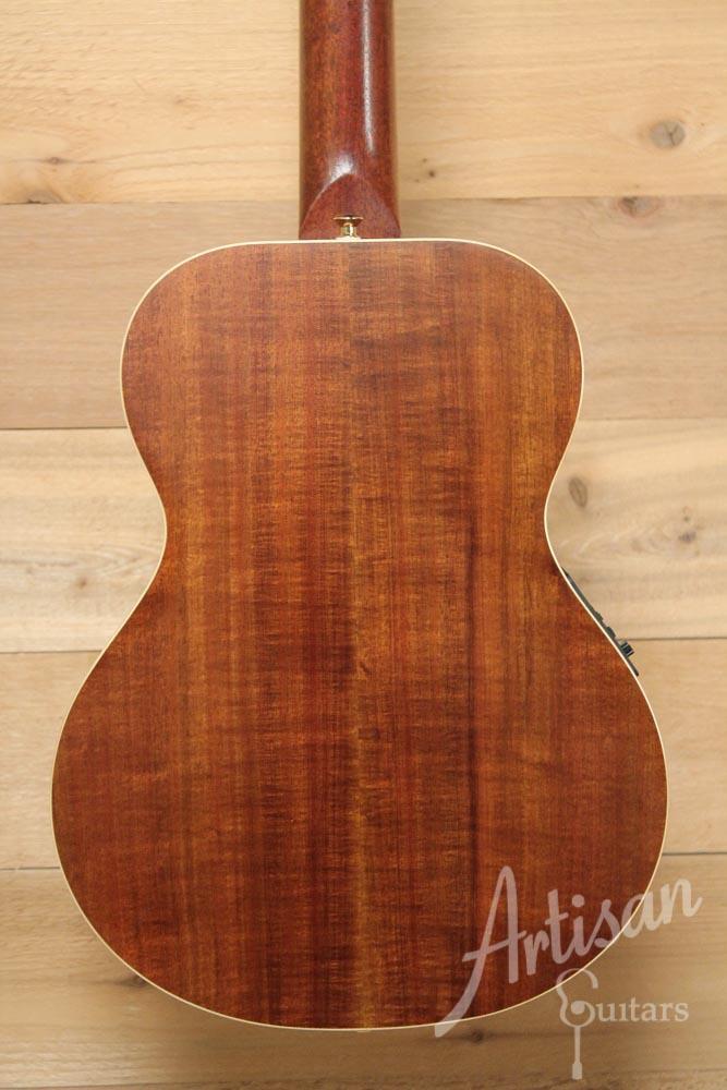 Pre-Owned 2014  Maton EMD6 Mini Maton Diesel Sitka with Blackwood and Vintage Amber Sunburst ID-8058 - Artisan Guitars