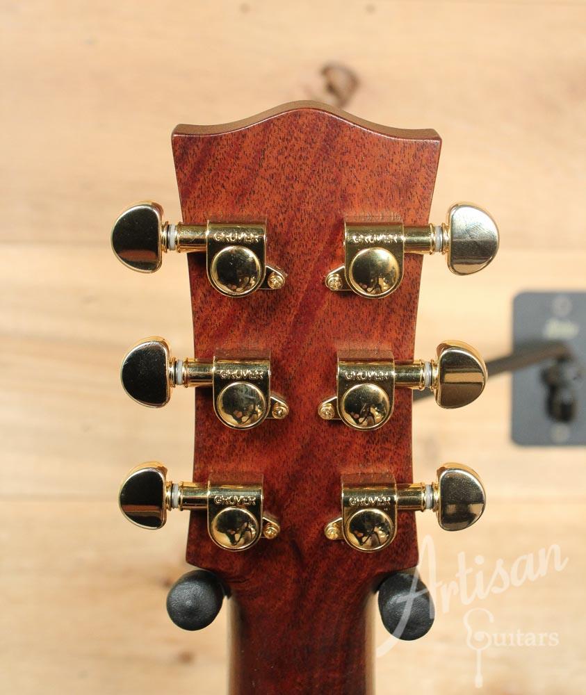 Pre-Owned 2014  Maton EMD6 Mini Maton Diesel Sitka with Blackwood and Vintage Amber Sunburst ID-8058 - Artisan Guitars