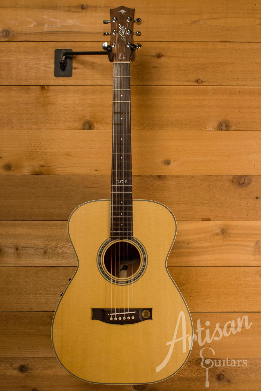 Maton T.E Personal Guitar Sitka Spruce and AAA"Bees Wings" Queensland Maple ID-10694 - Artisan Guitars