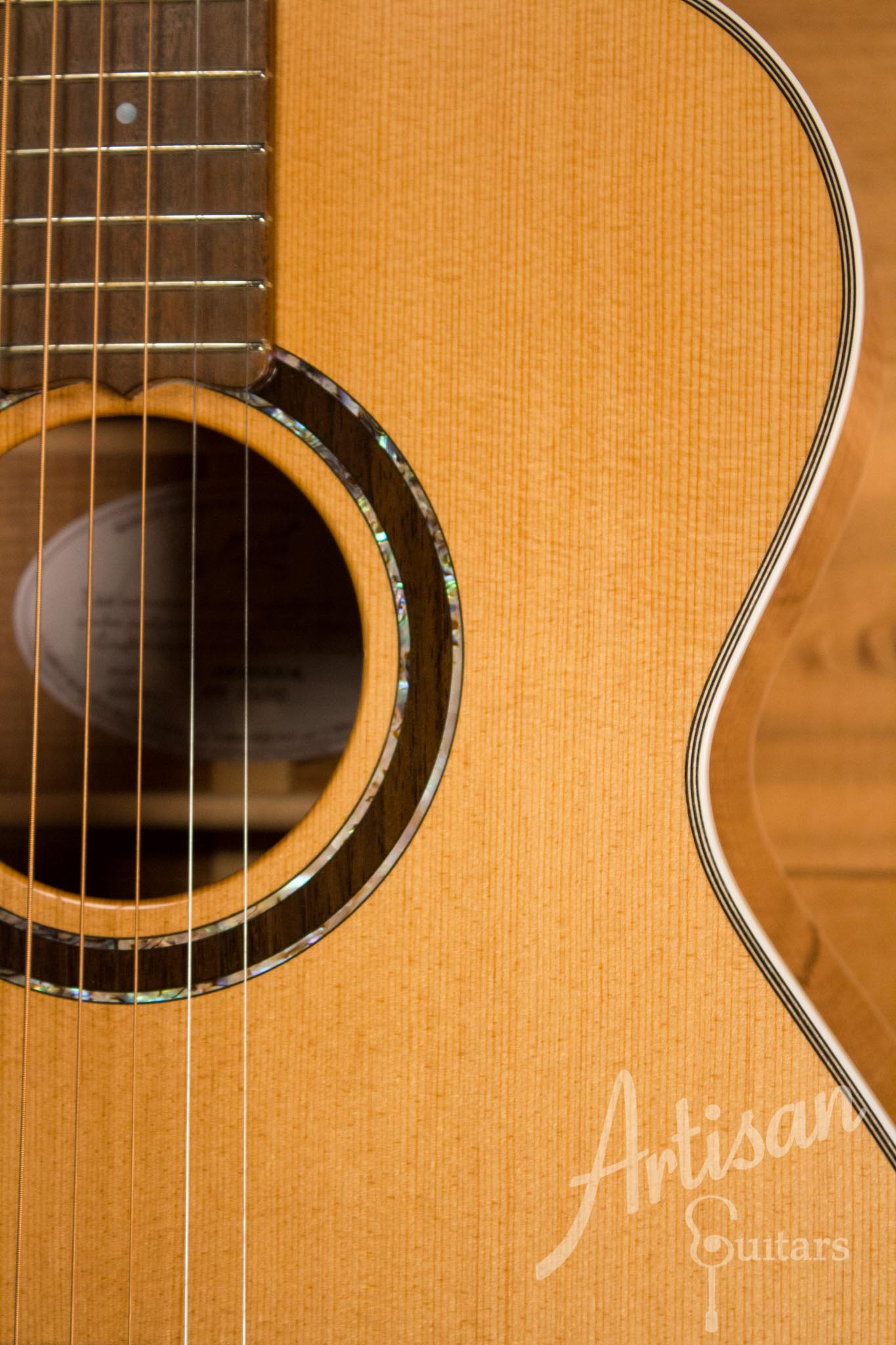 Maton Custom Shop 808 Debonair with Torrefied Spruce and Blackwood Pre-Owned 2014 ID-10711 - Artisan Guitars