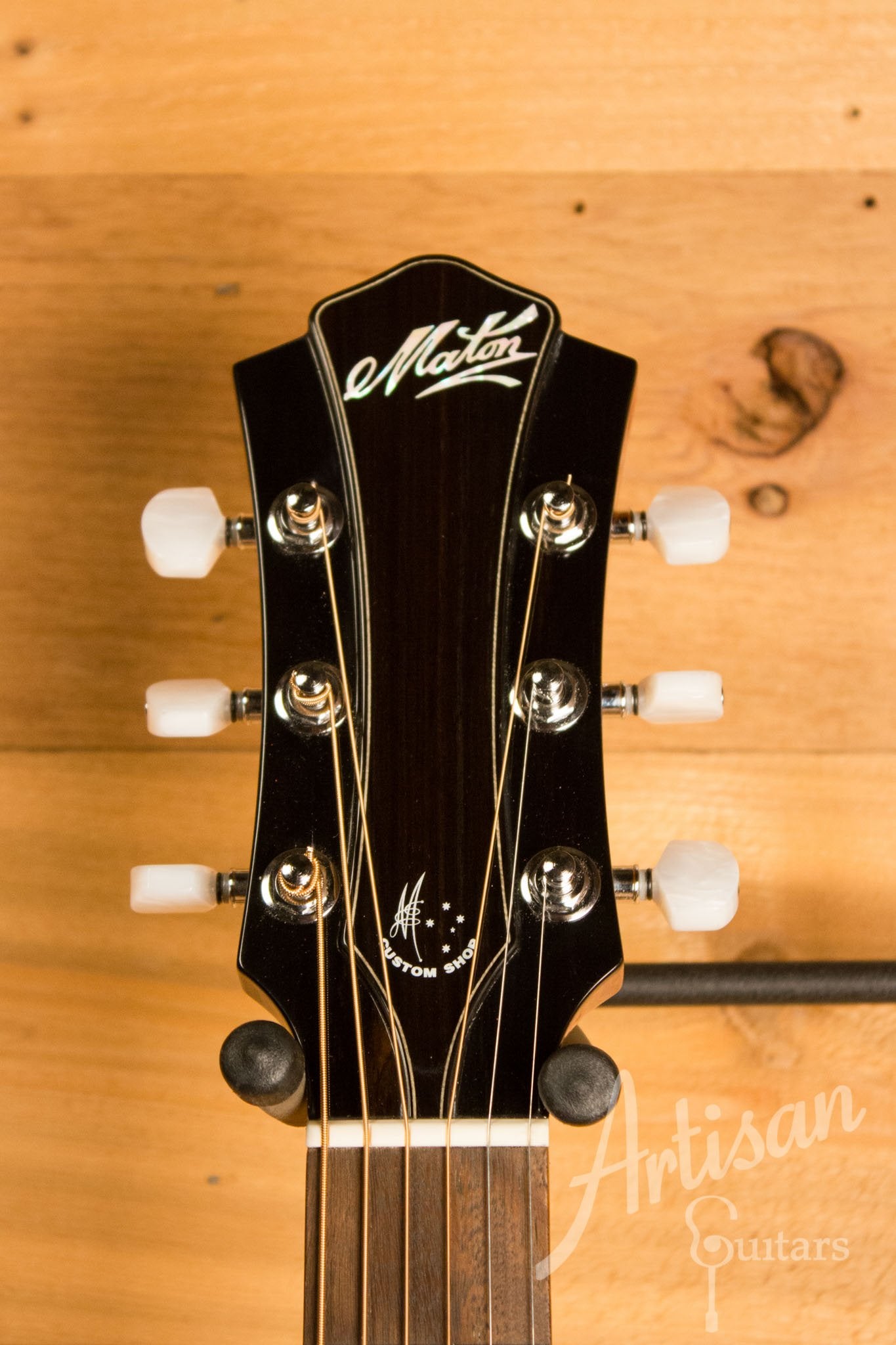 Maton Custom Shop 808 Debonair with Torrefied Spruce and Blackwood Pre-Owned 2014 ID-10711 - Artisan Guitars
