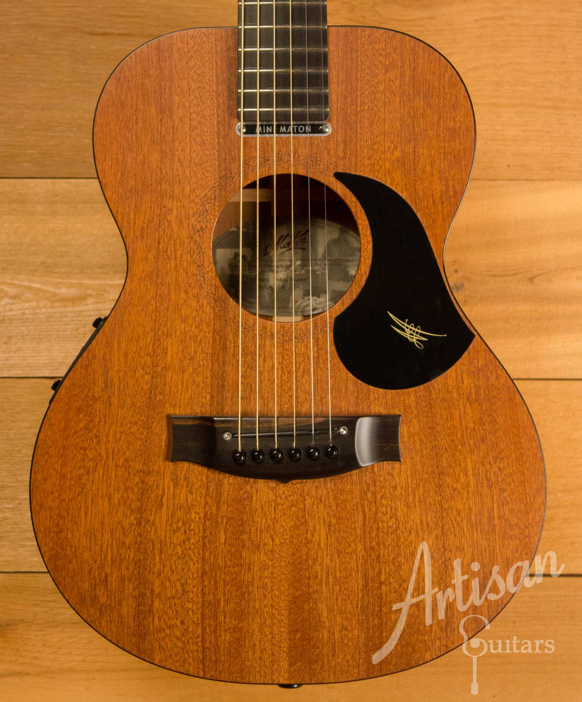 Maton EMM 6 Mini Maton Guitar All Mahogany Pre-Owned 2014 ID-10715 - Artisan Guitars