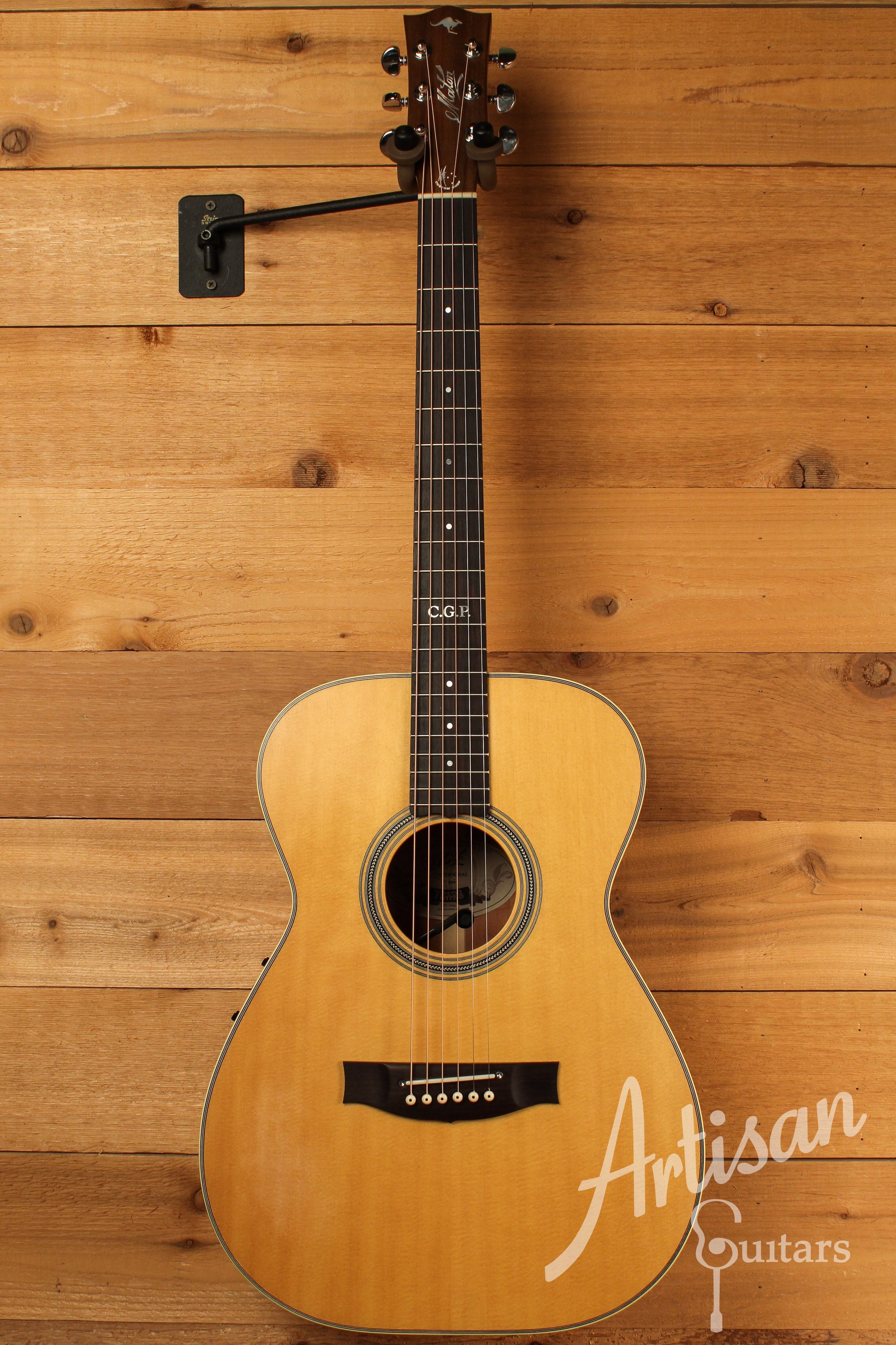 Maton Custom Shop T.E Personal Guitar Sitka Spruce & Queensland Maple Pre-Owned 2016 ID-12617 - Artisan Guitars