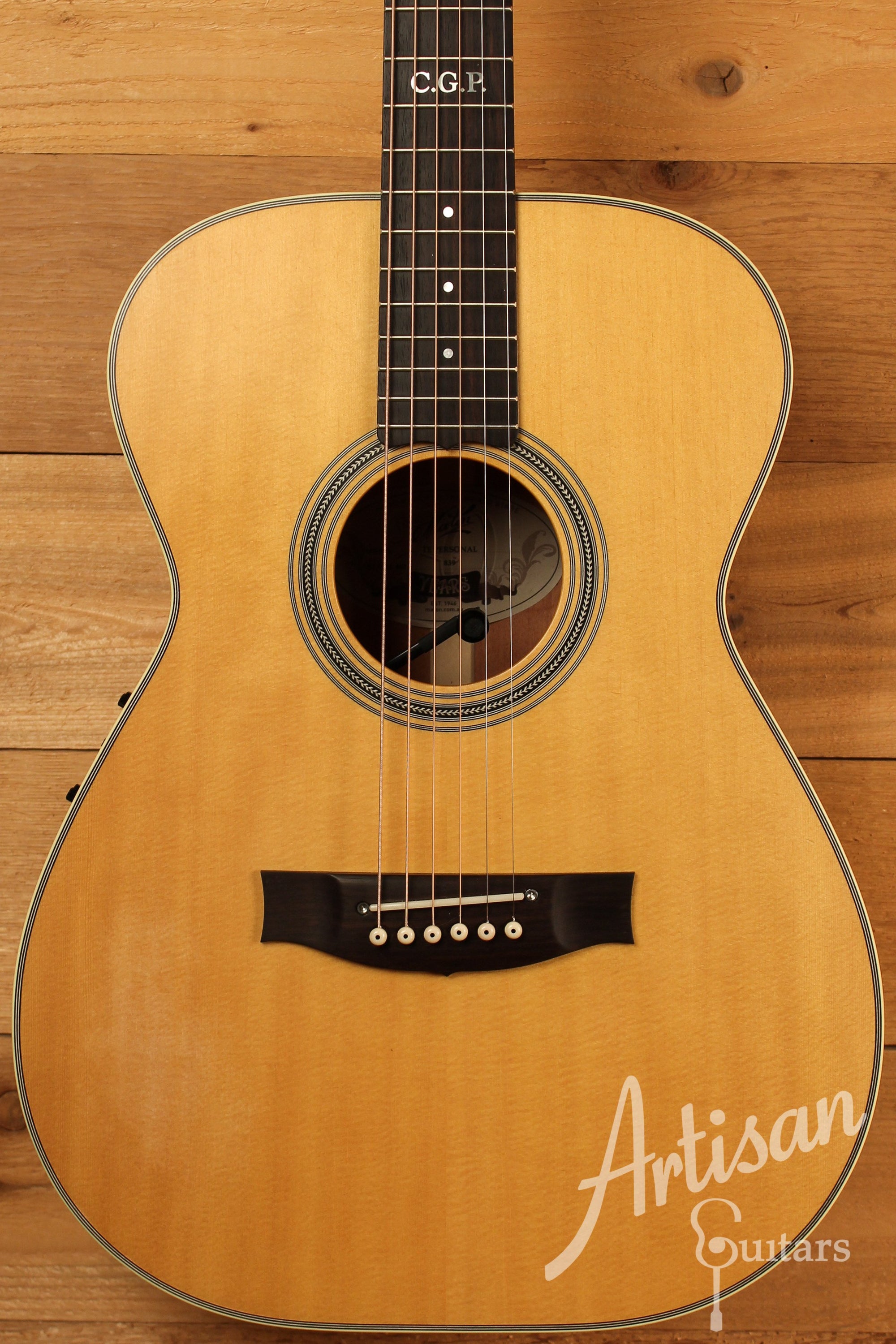 Maton Custom Shop T.E Personal Guitar Sitka Spruce & Queensland Maple Pre-Owned 2016 ID-12617 - Artisan Guitars