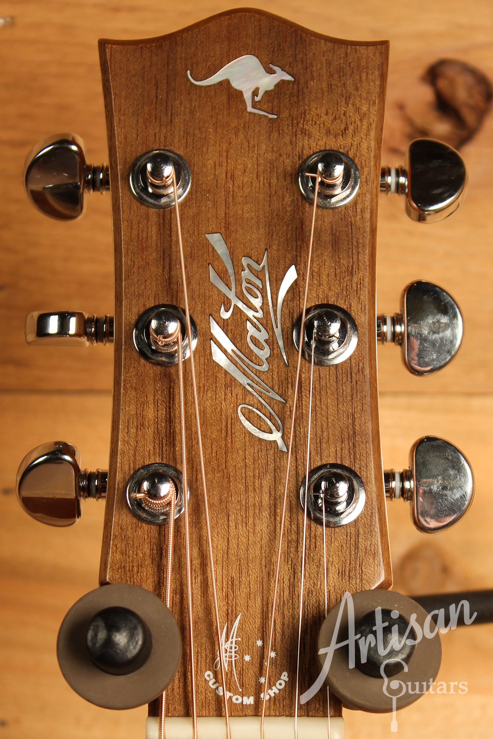 Maton Custom Shop T.E Personal Guitar Sitka Spruce & Queensland Maple Pre-Owned 2016 ID-12617 - Artisan Guitars