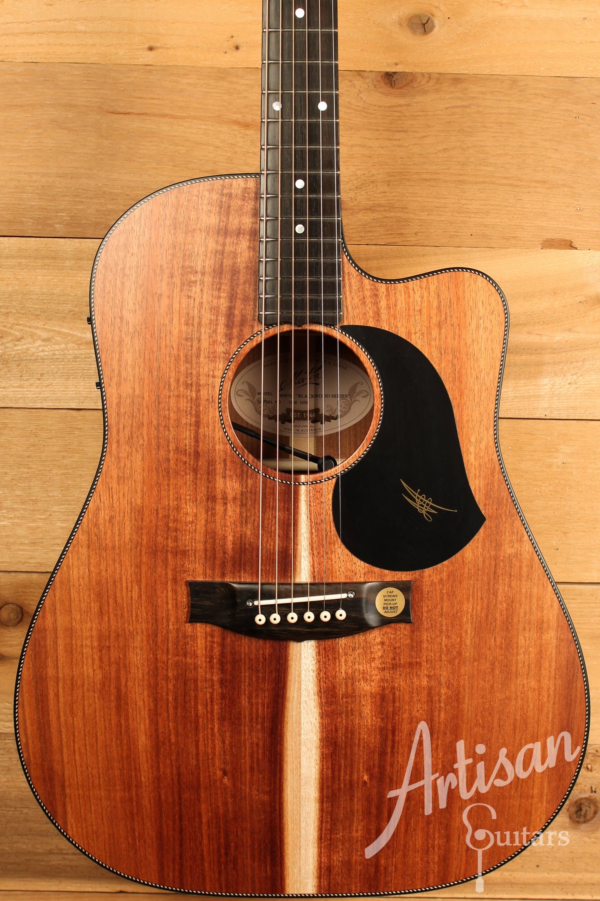 Maton EBW70C Blackwood Dreadnought w/ AP5 Pro ID-12371 - Artisan Guitars
