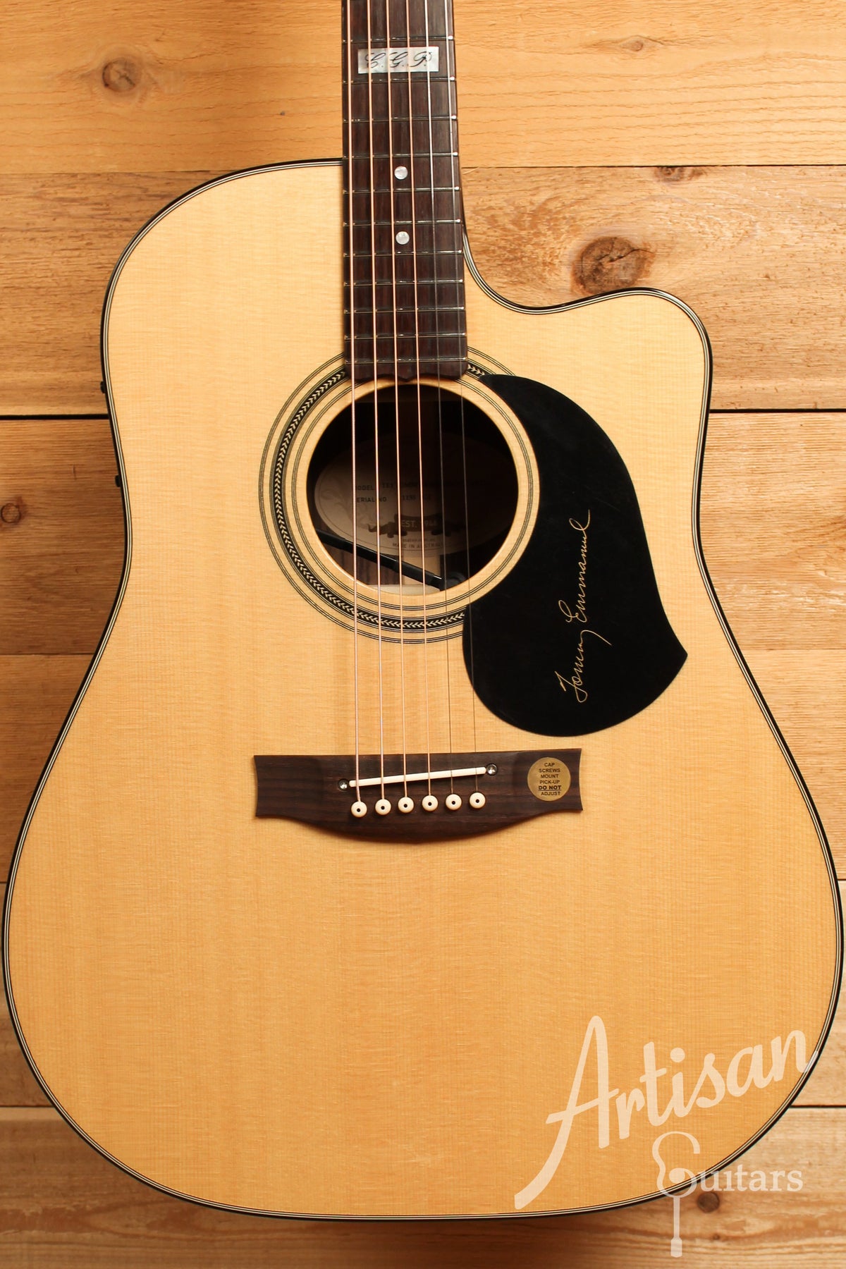 Maton TE 1 Tommy Emmanuel Artist Sitka Spruce and Indian Rosewood  w/ AP5-Pro ID-11999 - Artisan Guitars