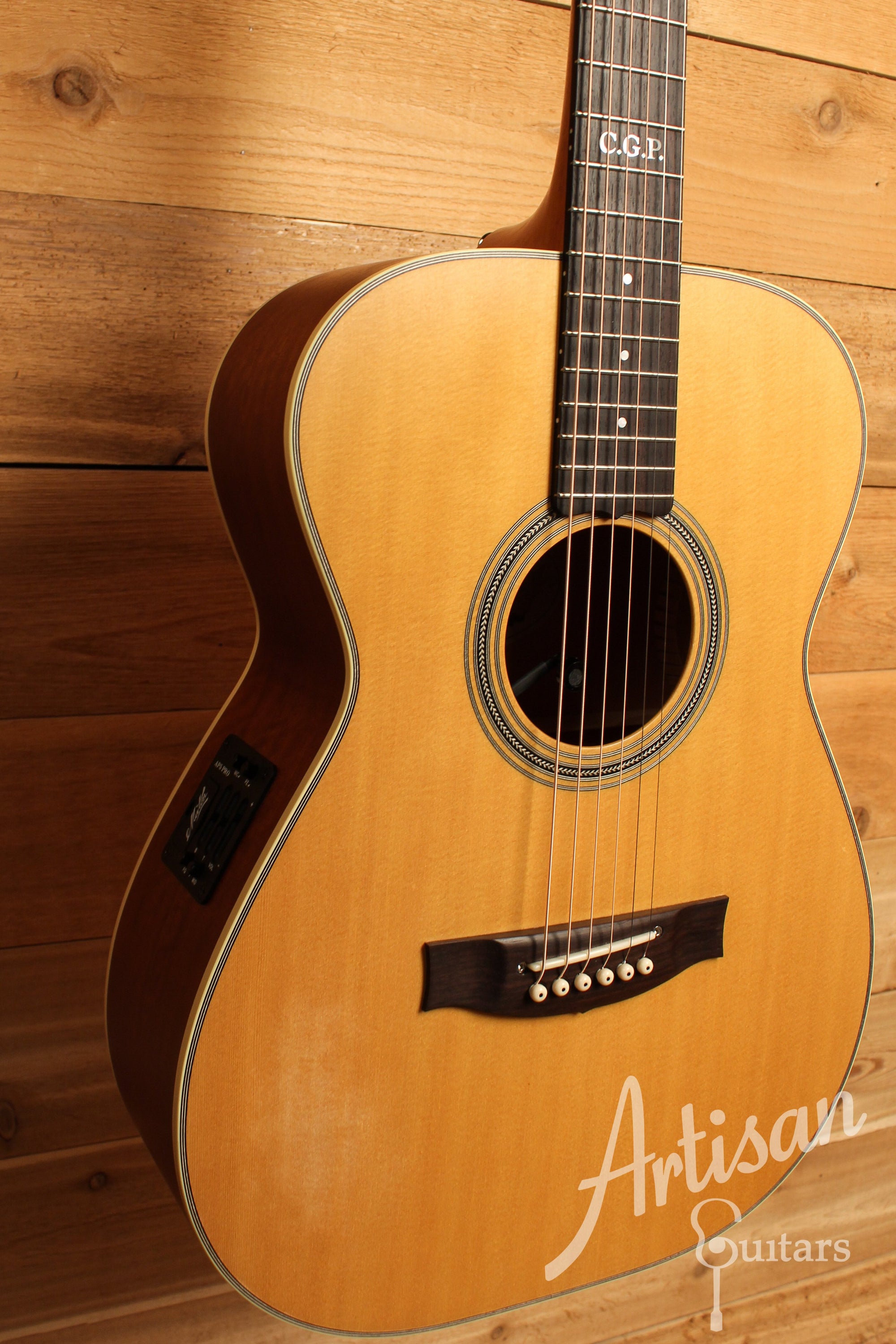 Maton Custom Shop T.E Personal Guitar Sitka Spruce & Queensland Maple Pre-Owned 2016 ID-12617 - Artisan Guitars