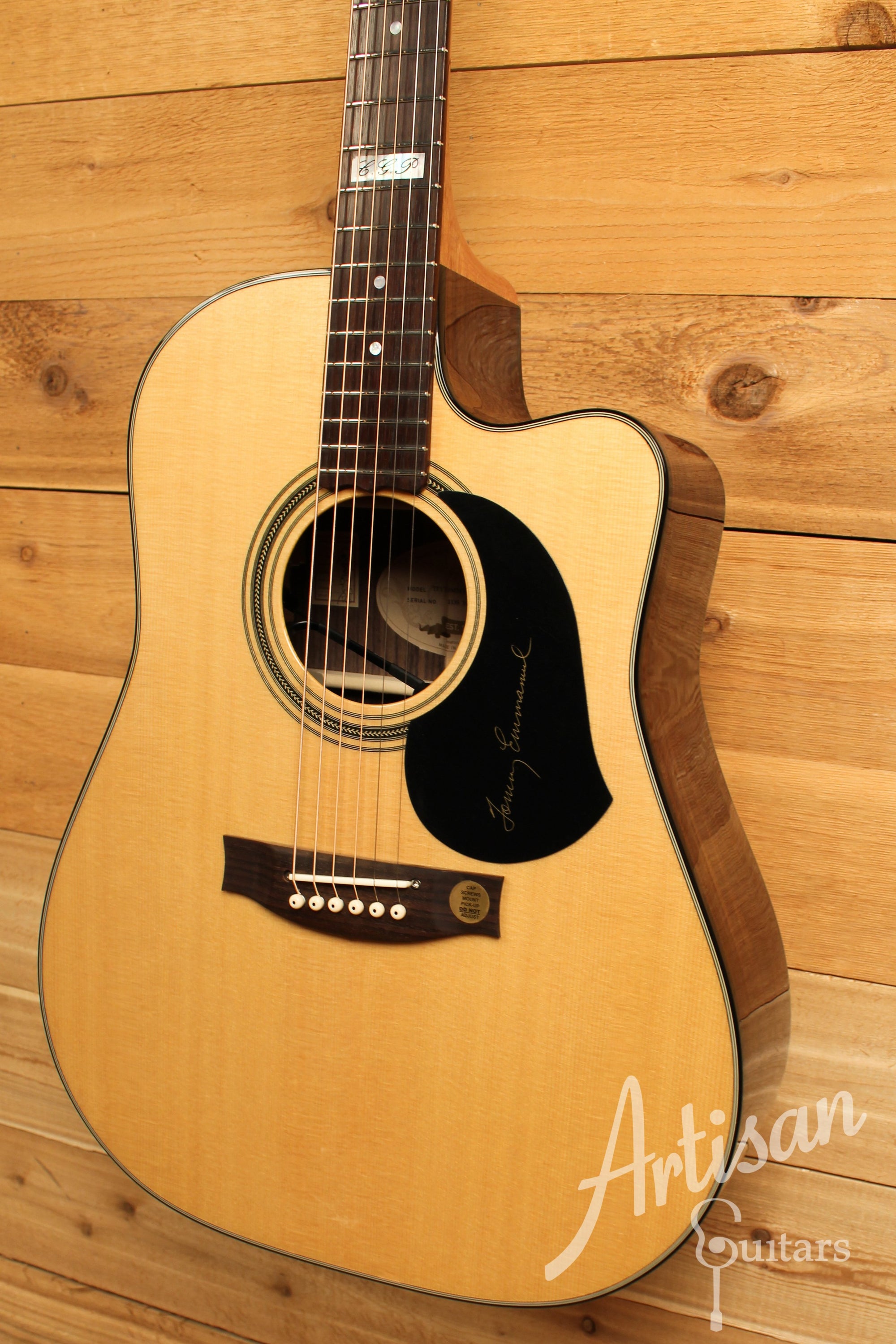 Maton TE 1 Tommy Emmanuel Artist Sitka Spruce and Indian Rosewood  w/ AP5-Pro ID-11999 - Artisan Guitars