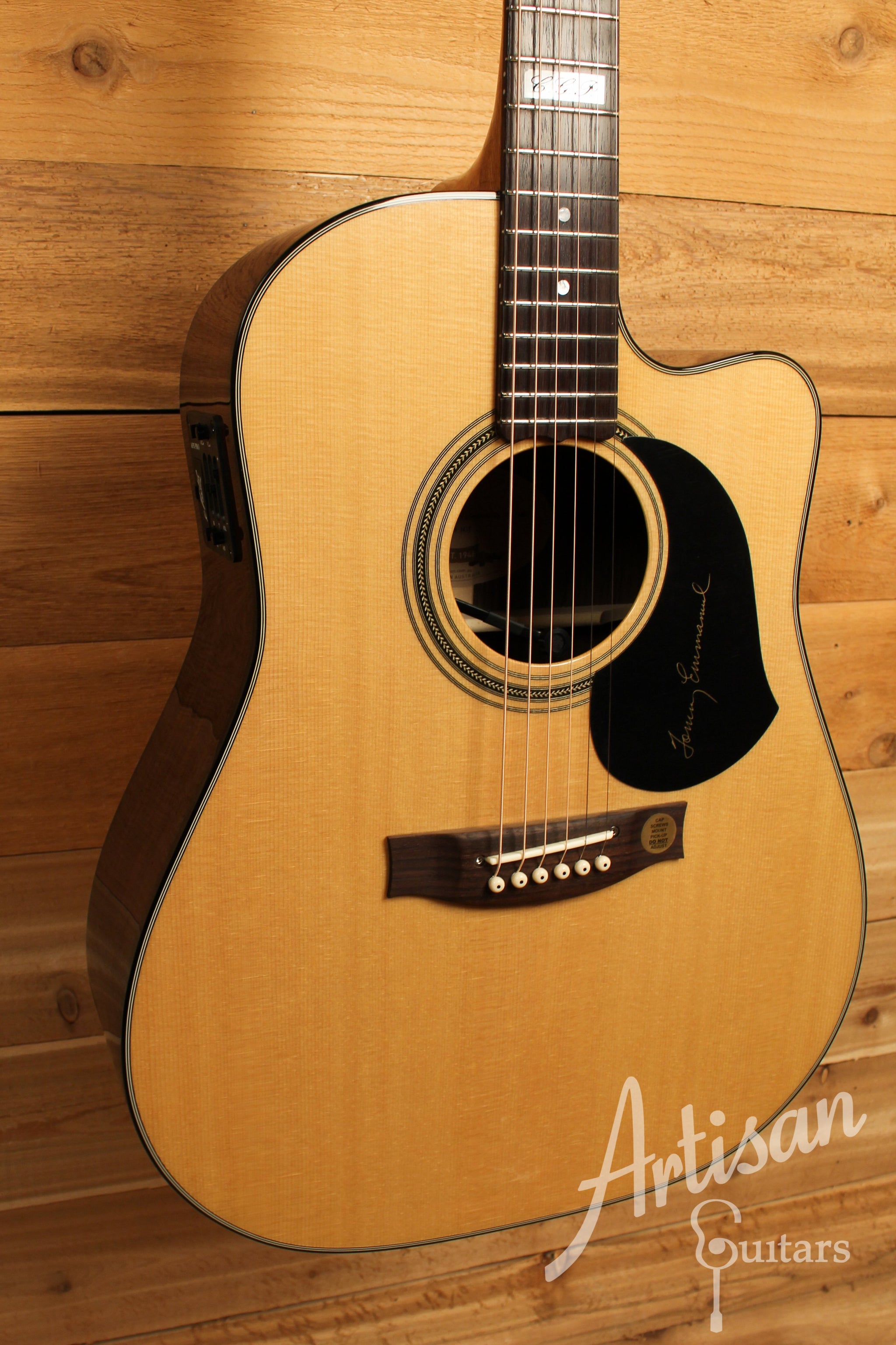 Maton TE 1 Tommy Emmanuel Artist Sitka Spruce and Indian Rosewood  w/ AP5-Pro ID-11999 - Artisan Guitars