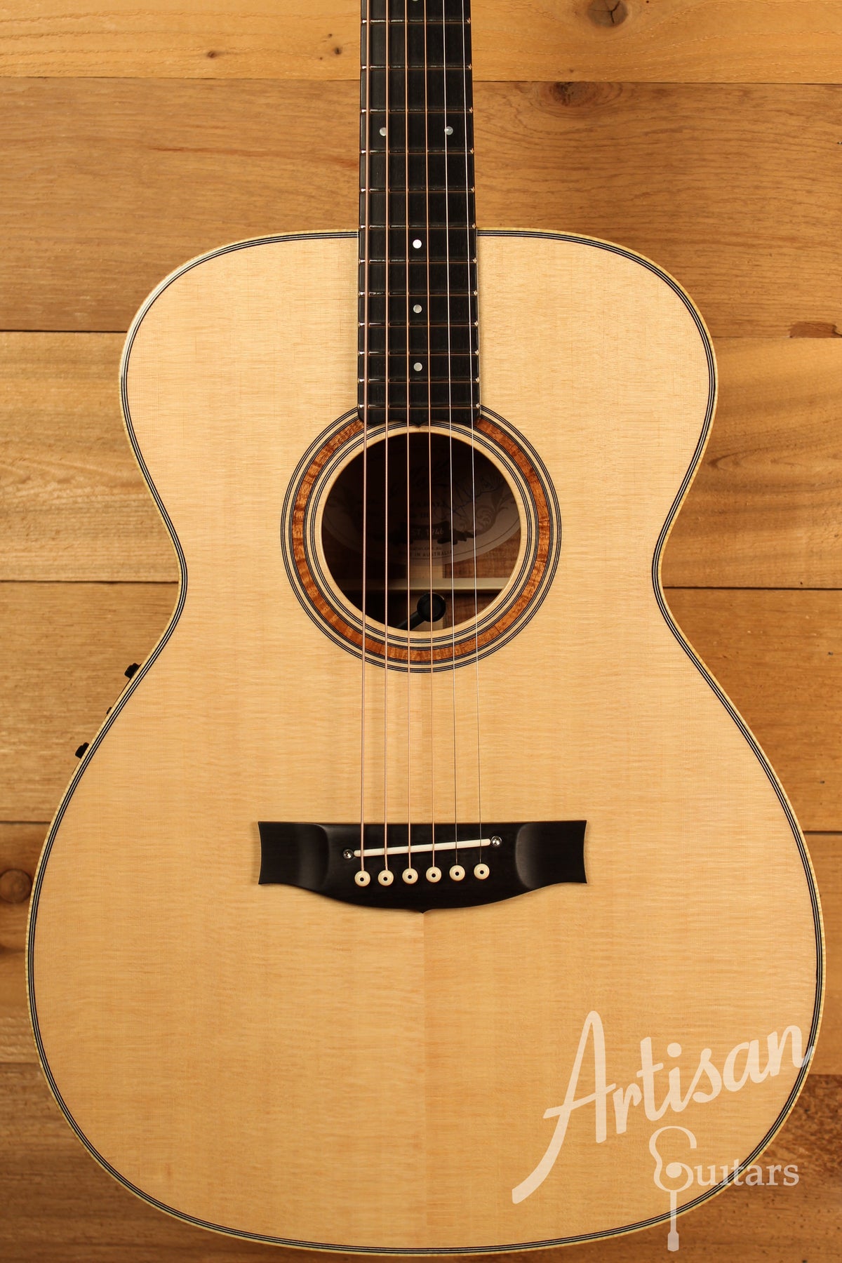 Maton Custom Shop Classic w/ Custom Thin Traditional Body & W.A. May Appointments ID-12372 - Artisan Guitars