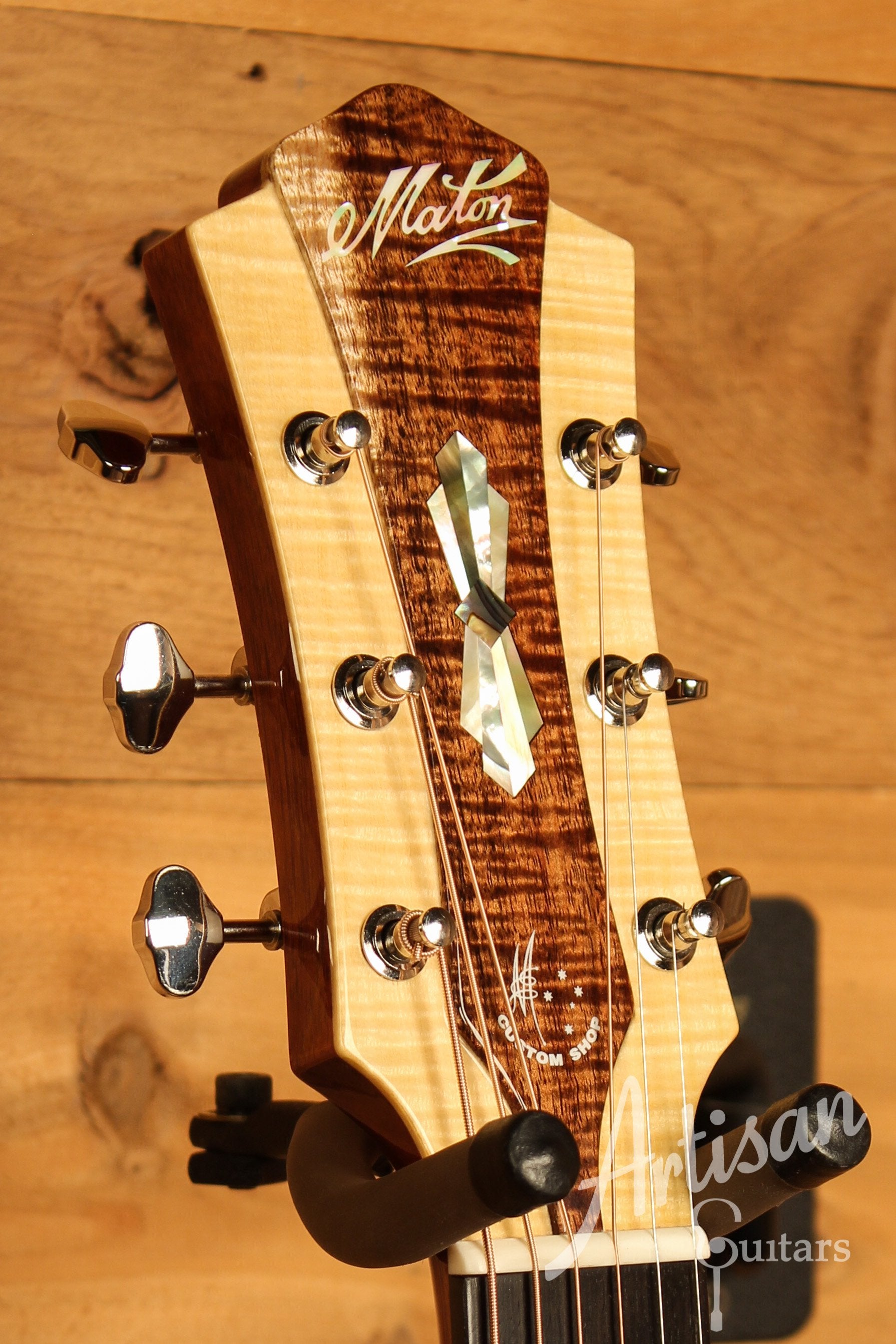 Maton Custom Shop Classic w/ Custom Thin Traditional Body & W.A. May Appointments ID-12372 - Artisan Guitars