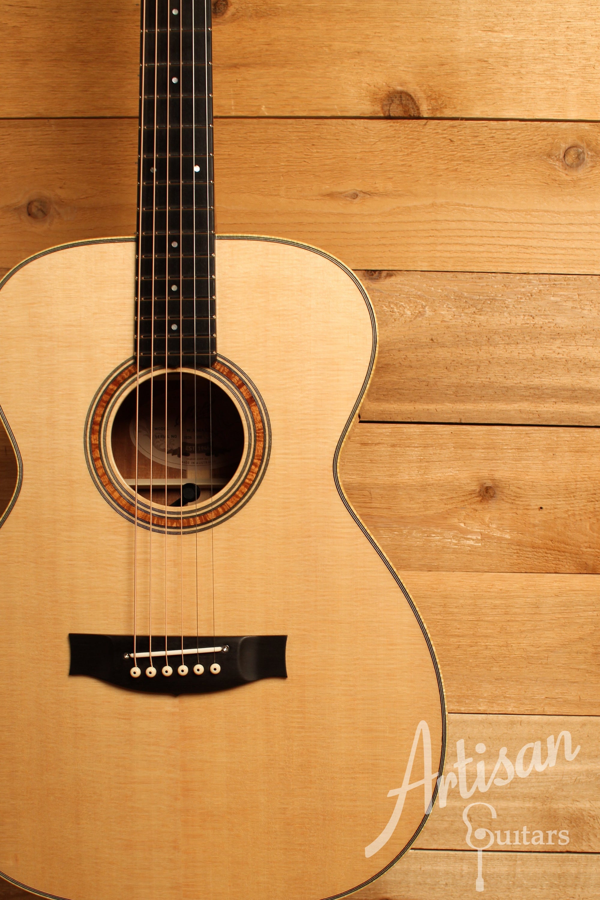 Maton Custom Shop Classic w/ Custom Thin Traditional Body & W.A. May Appointments ID-12372 - Artisan Guitars