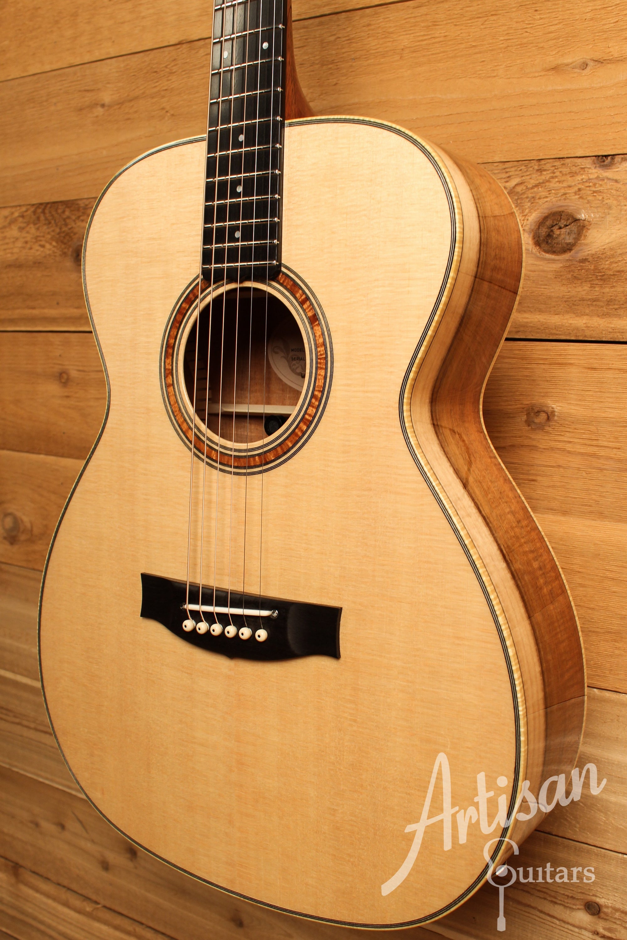 Maton Custom Shop Classic w/ Custom Thin Traditional Body & W.A. May Appointments ID-12372 - Artisan Guitars