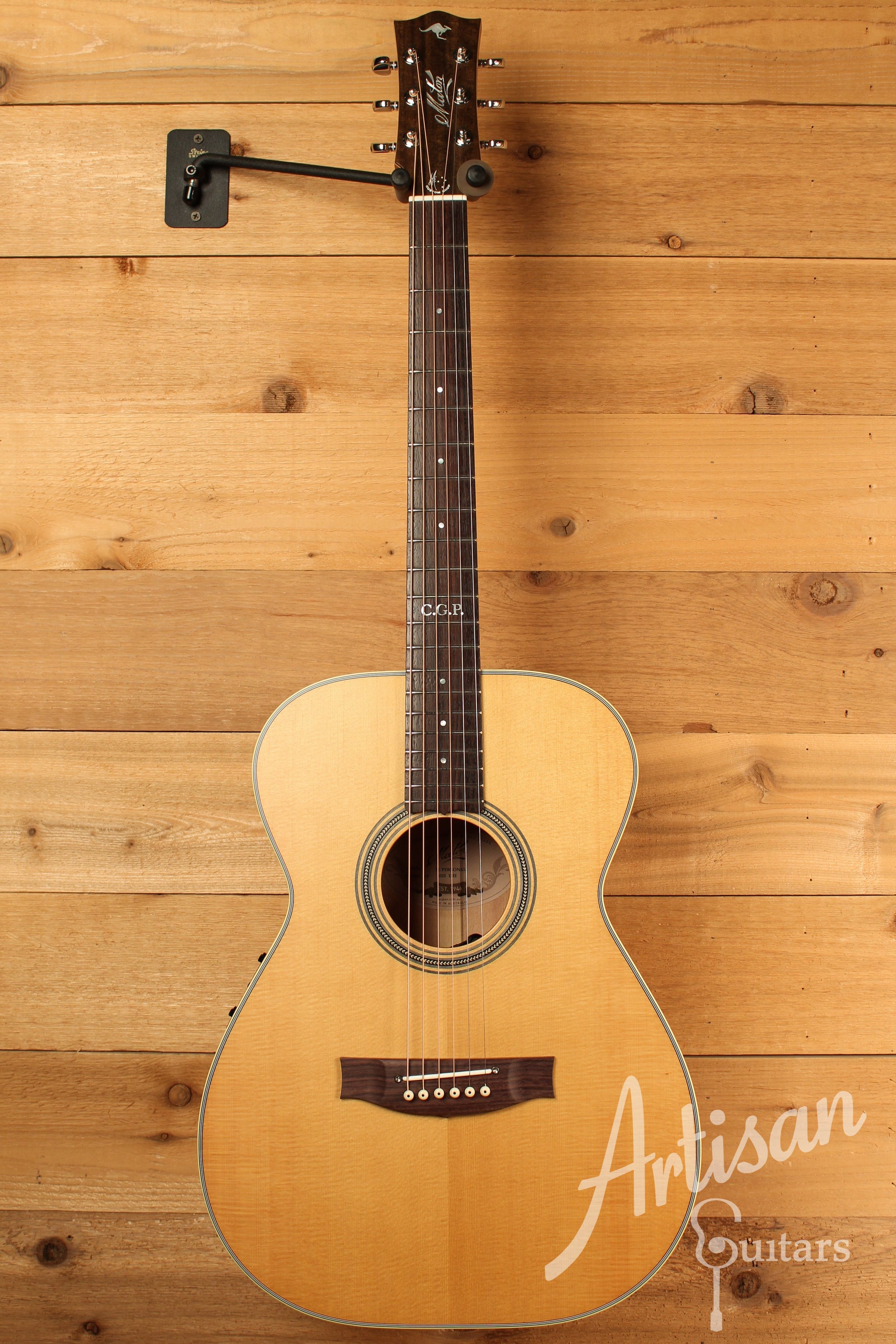 Maton Custom Shop TE Personal Thinline Guitar "AAA" Sitka Spruce and AAA" Figured Queensland Maple ID-12373 - Artisan Guitars