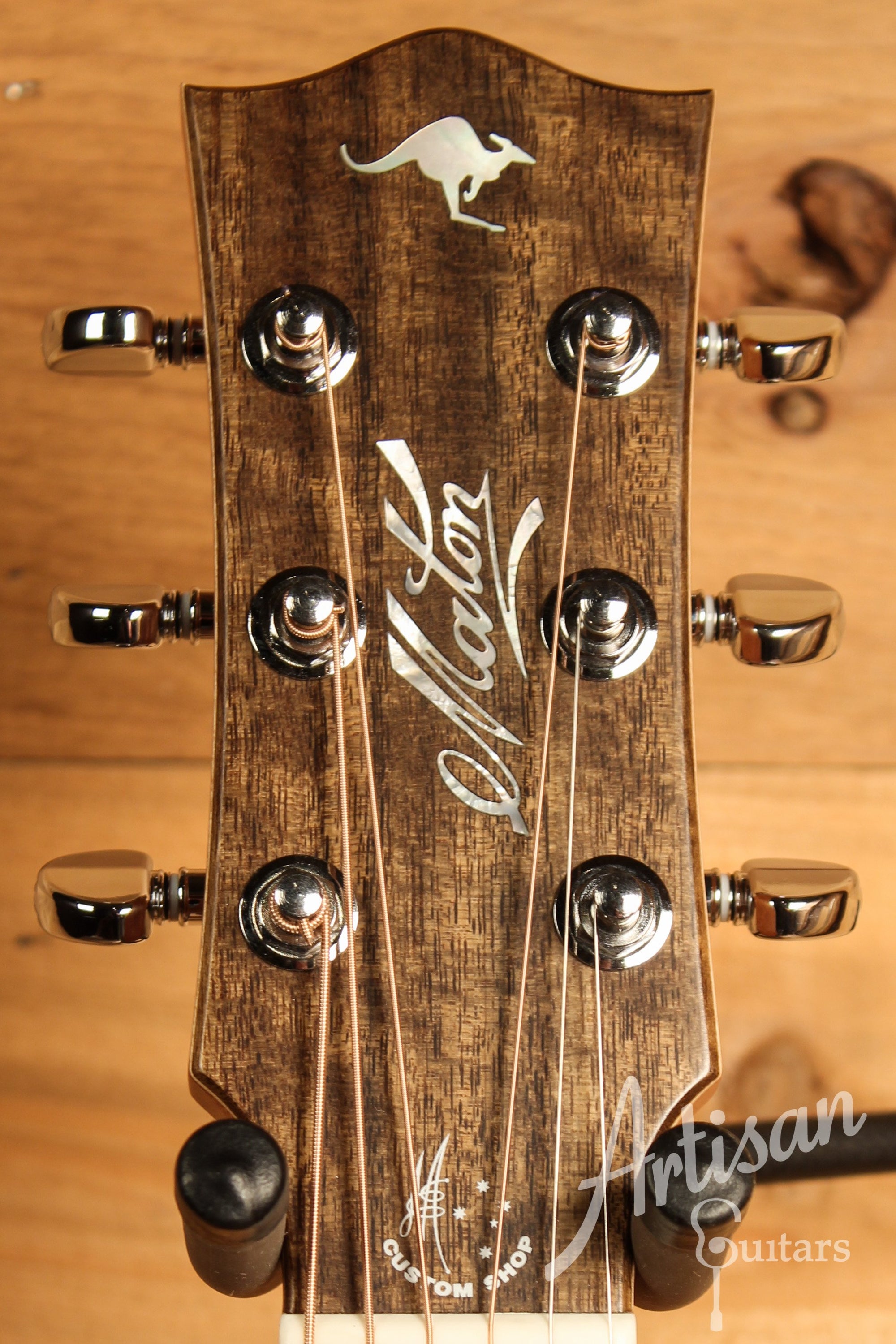 Maton Custom Shop TE Personal Thinline Guitar "AAA" Sitka Spruce and AAA" Figured Queensland Maple ID-12373 - Artisan Guitars