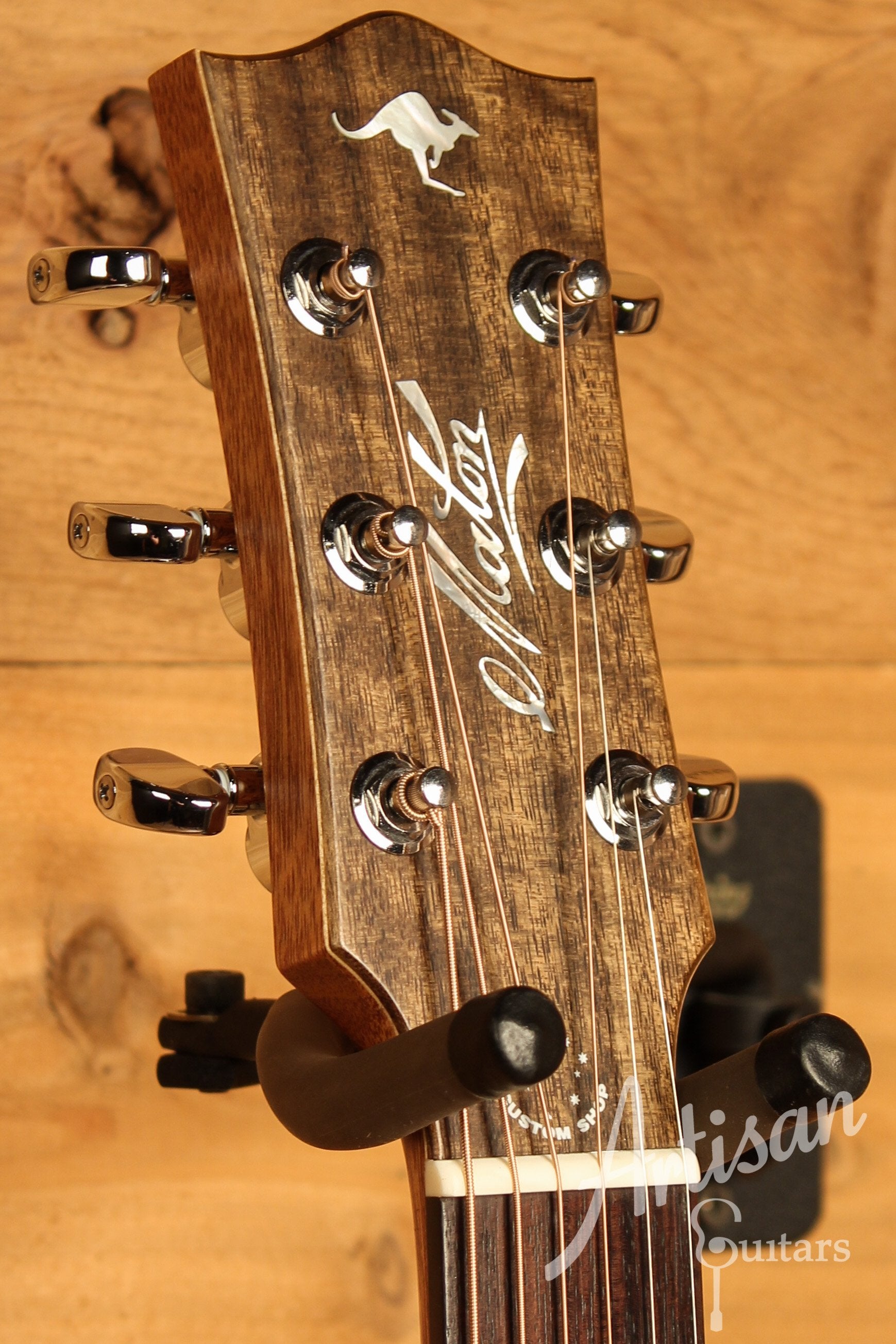 Maton Custom Shop TE Personal Thinline Guitar "AAA" Sitka Spruce and AAA" Figured Queensland Maple ID-12373 - Artisan Guitars