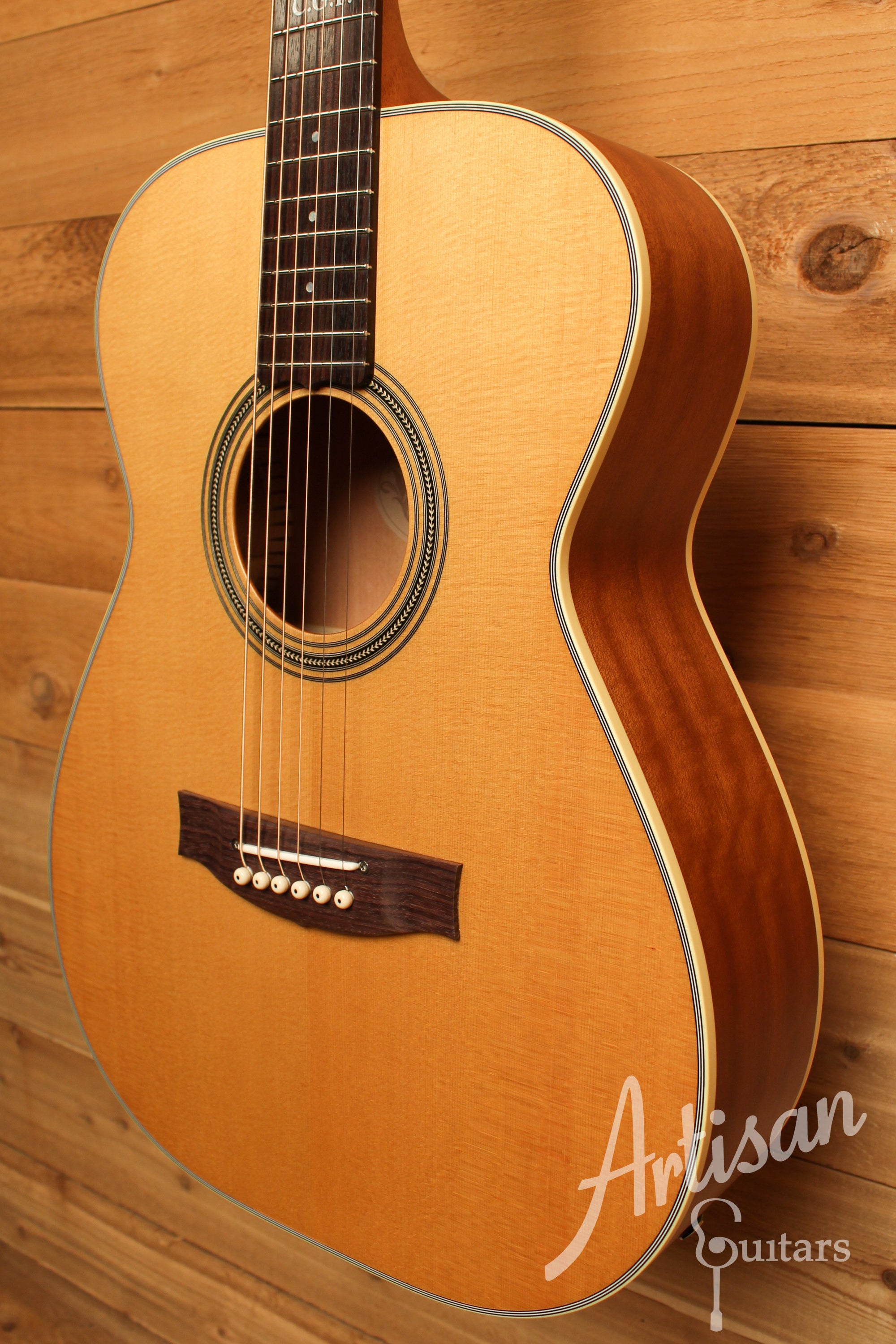Maton Custom Shop TE Personal Thinline Guitar "AAA" Sitka Spruce and AAA" Figured Queensland Maple ID-12373 - Artisan Guitars