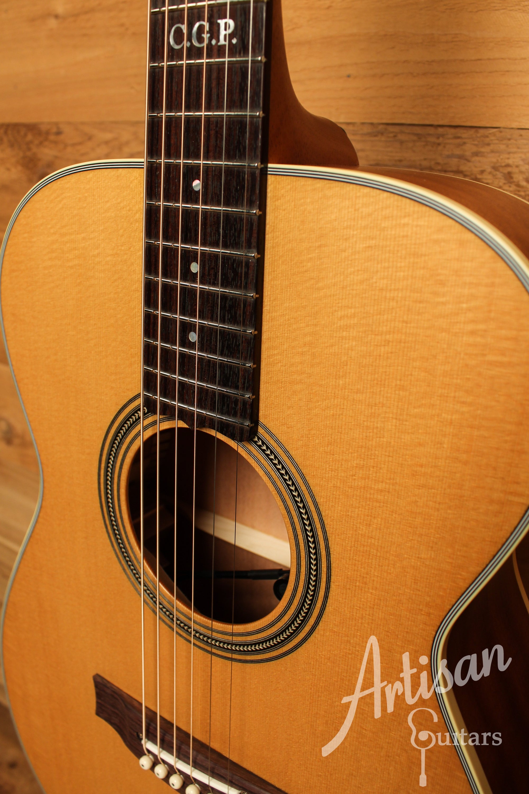 Maton Custom Shop TE Personal Thinline Guitar "AAA" Sitka Spruce and AAA" Figured Queensland Maple ID-12373 - Artisan Guitars