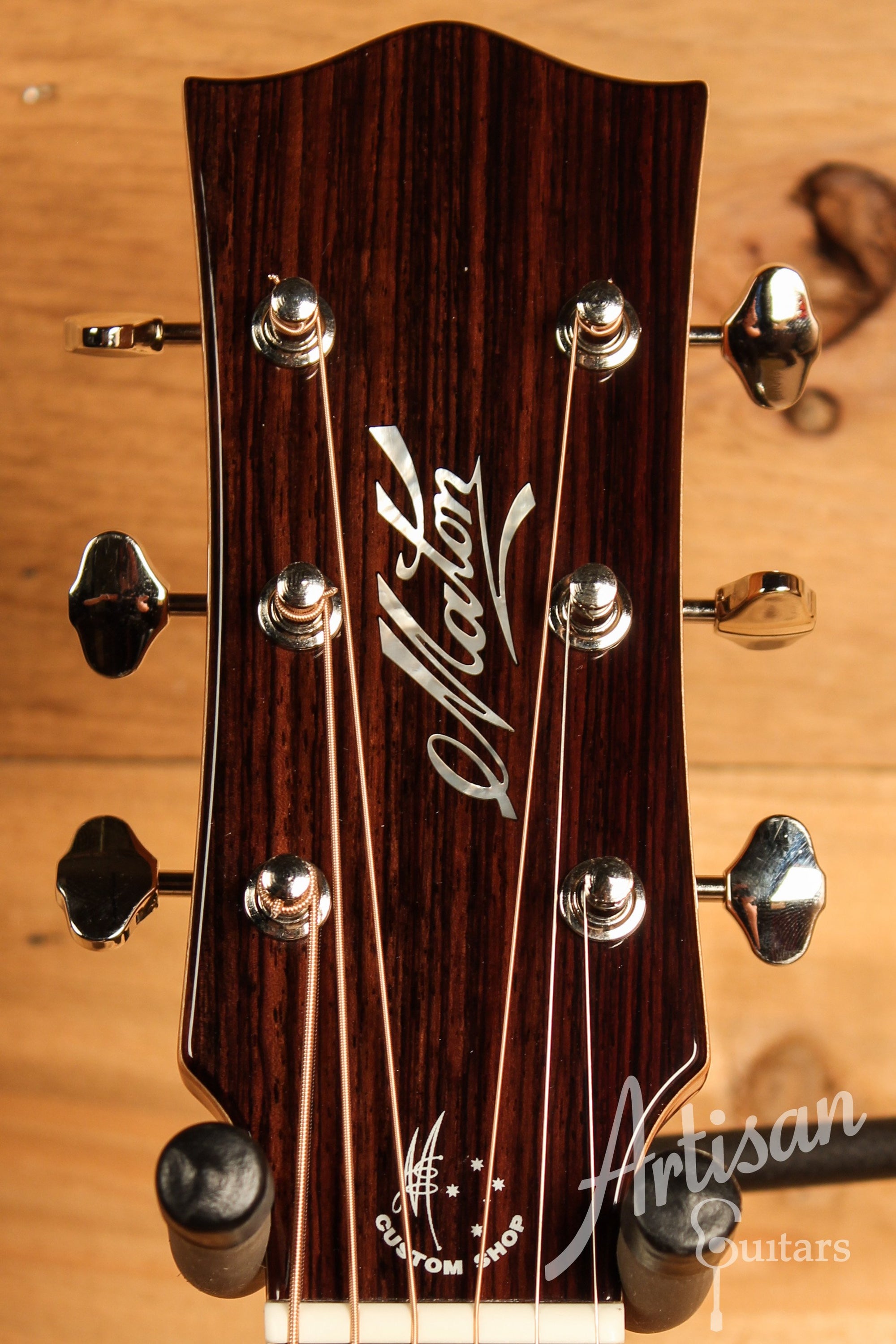 Maton Custom Shop Classic Guitar with European Spruce and Indian Rosewood ID-12374 - Artisan Guitars