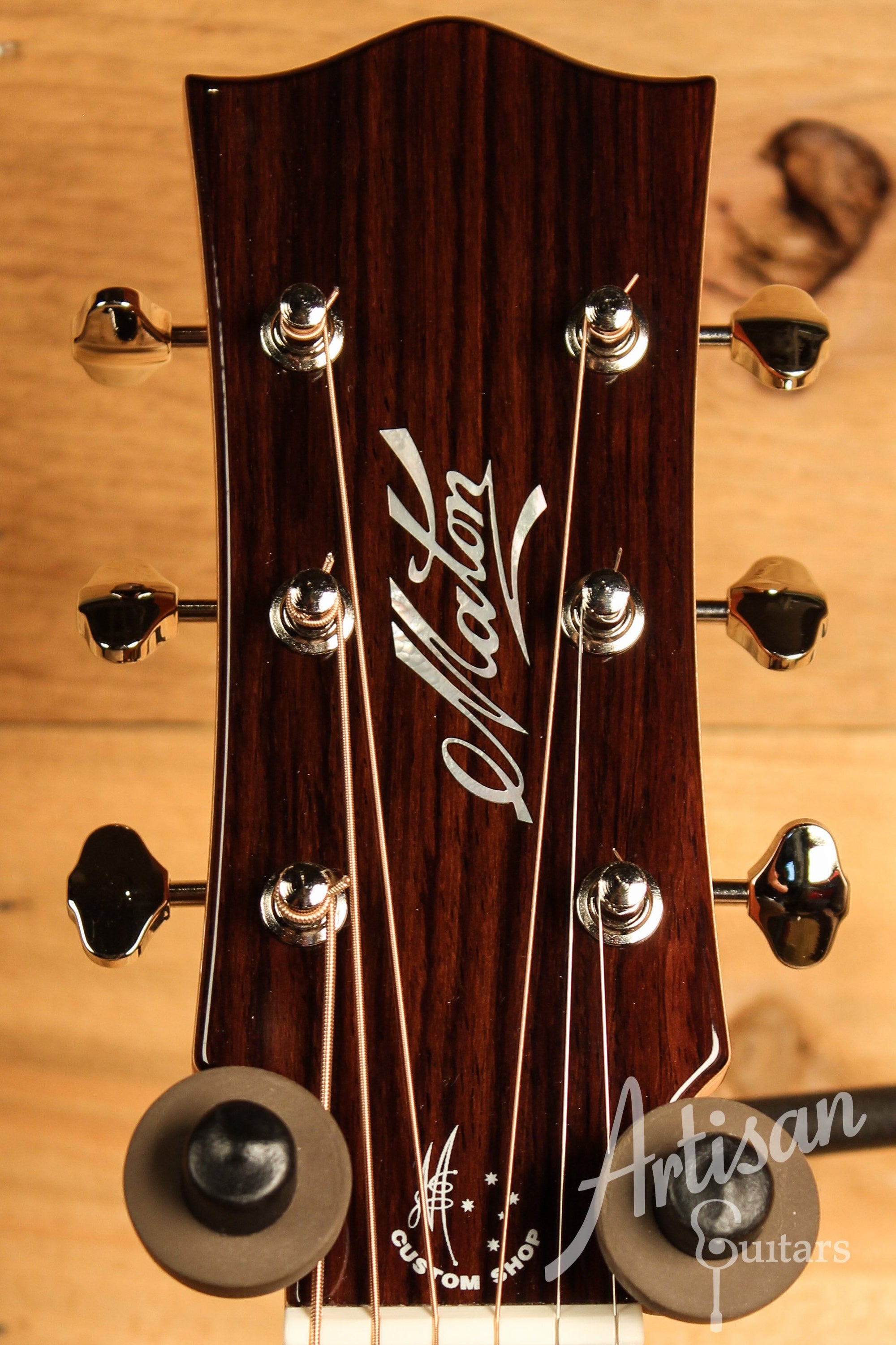 Maton Custom Shop Classic Guitar with European Spruce and Indian Rosewood ID-12628 - Artisan Guitars