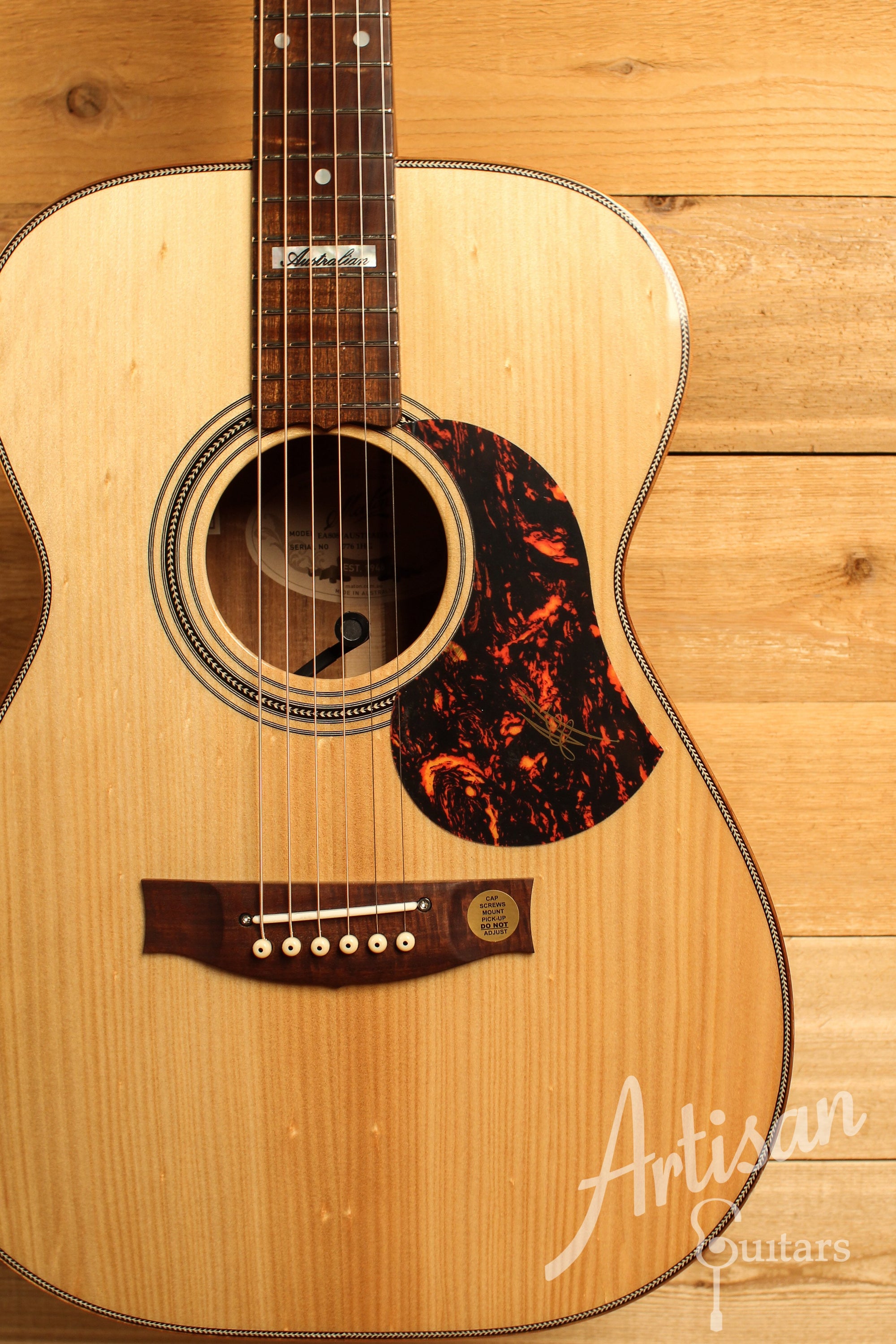 Maton EA808 Australian Series Guitar Bunya and Australian Blackwood ID-12612 - Artisan Guitars