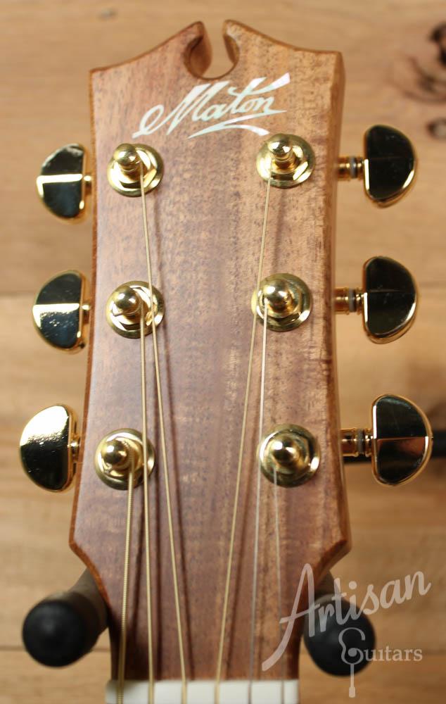 Maton EBG808C MIC FIX Michael Fix Signature Sitka and Queensland Maple with Cutaway ID-9143 - Artisan Guitars