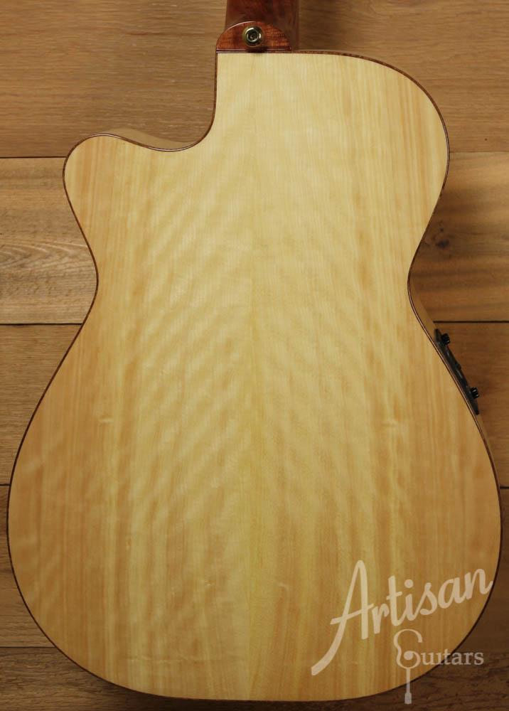 Maton WA May Custom Shop 808 with Sitka Spruce and Figured Satin Box ID-9148 - Artisan Guitars