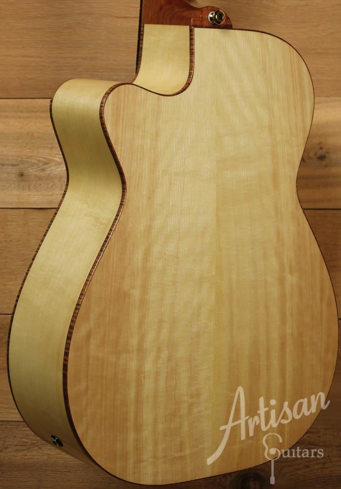 Maton WA May Custom Shop 808 with Sitka Spruce and Figured Satin Box ID-9148 - Artisan Guitars