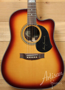 Maton TE1 Tommy Emmanuel Artist Sitka Spruce and Indian Rosewood Sunburst ID-9149 - Artisan Guitars
