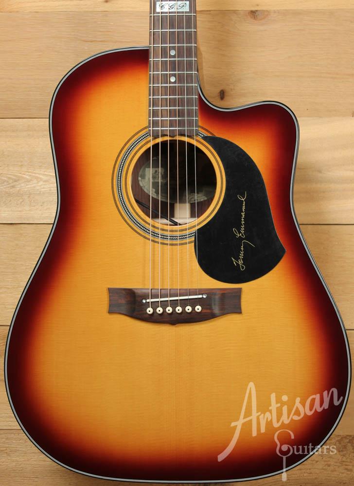 Maton TE1 Tommy Emmanuel Artist Sitka Spruce and Indian Rosewood Sunburst ID-9149 - Artisan Guitars