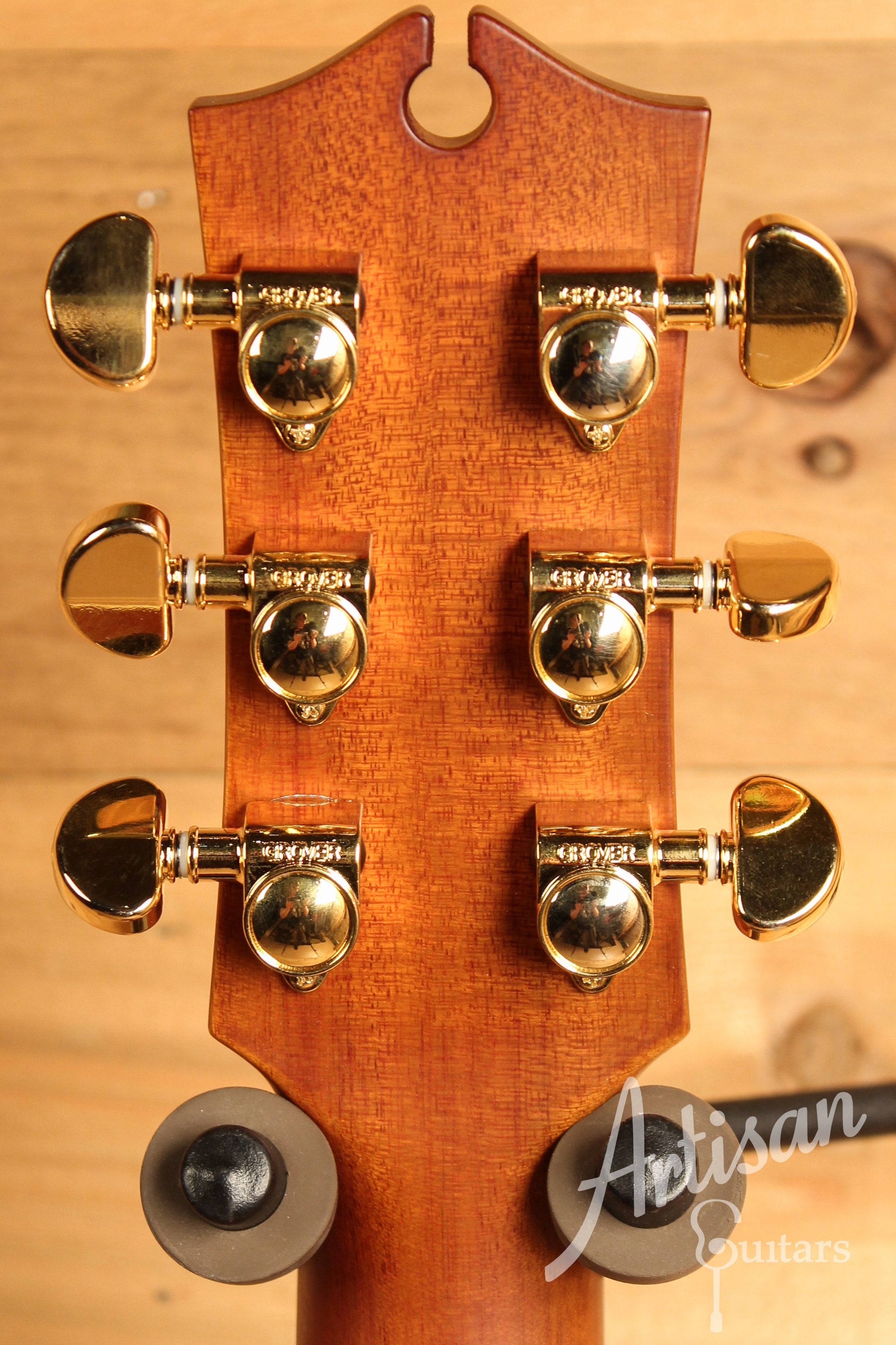 Maton EBG808 Nashville Series Sitka Spruce & Blackwood w/ Vintage Amber Sunburst Finish ID-12649 - Artisan Guitars