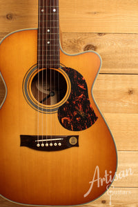 Maton 808C Nashville Series Sitka Spruce and Blackwood, Vintage Amber Sunburst and Cutaway ID-12650 - Artisan Guitars
