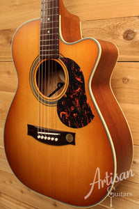Maton 808C Nashville Series Sitka Spruce and Blackwood, Vintage Amber Sunburst and Cutaway ID-12650 - Artisan Guitars
