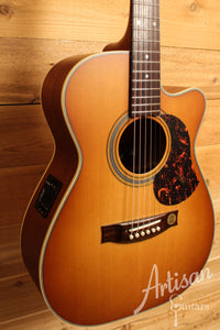 Maton 808C Nashville Series Sitka Spruce and Blackwood, Vintage Amber Sunburst and Cutaway ID-12650 - Artisan Guitars
