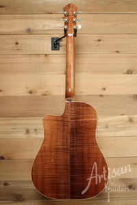 Maton WA May Custom Shop Dreadnought Cutaway with Sitka Spruce and Fiddleback Blackwood ID-9894 - Artisan Guitars