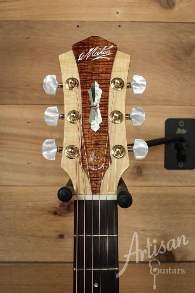 Maton WA May Custom Shop Dreadnought Cutaway with Sitka Spruce and Fiddleback Blackwood ID-9894 - Artisan Guitars