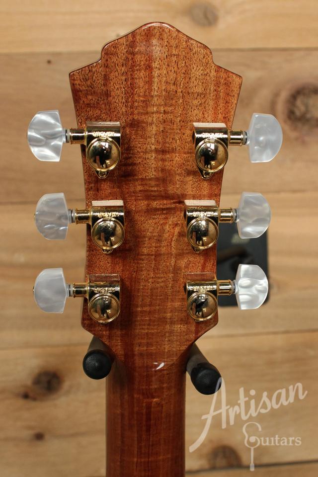 Maton WA May Custom Shop Dreadnought Cutaway with Sitka Spruce and Fiddleback Blackwood ID-9894 - Artisan Guitars