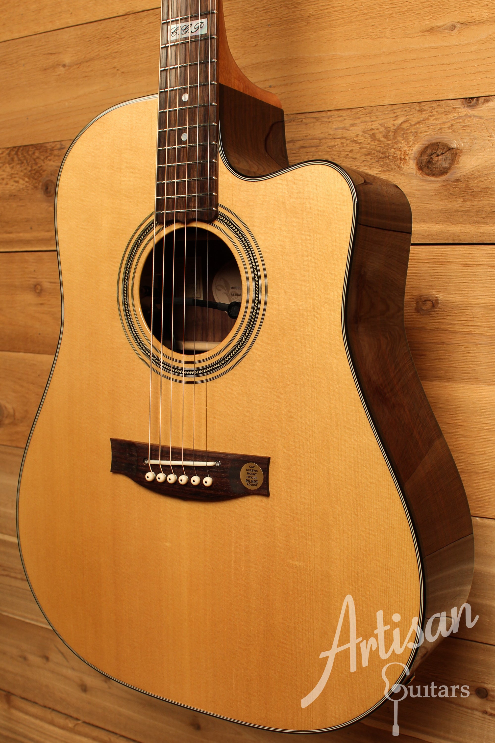 Maton TE 1 Tommy Emmanuel Artist Sitka Spruce and Indian Rosewood w/ AP5 Pro Pickup ID-12427 - Artisan Guitars
