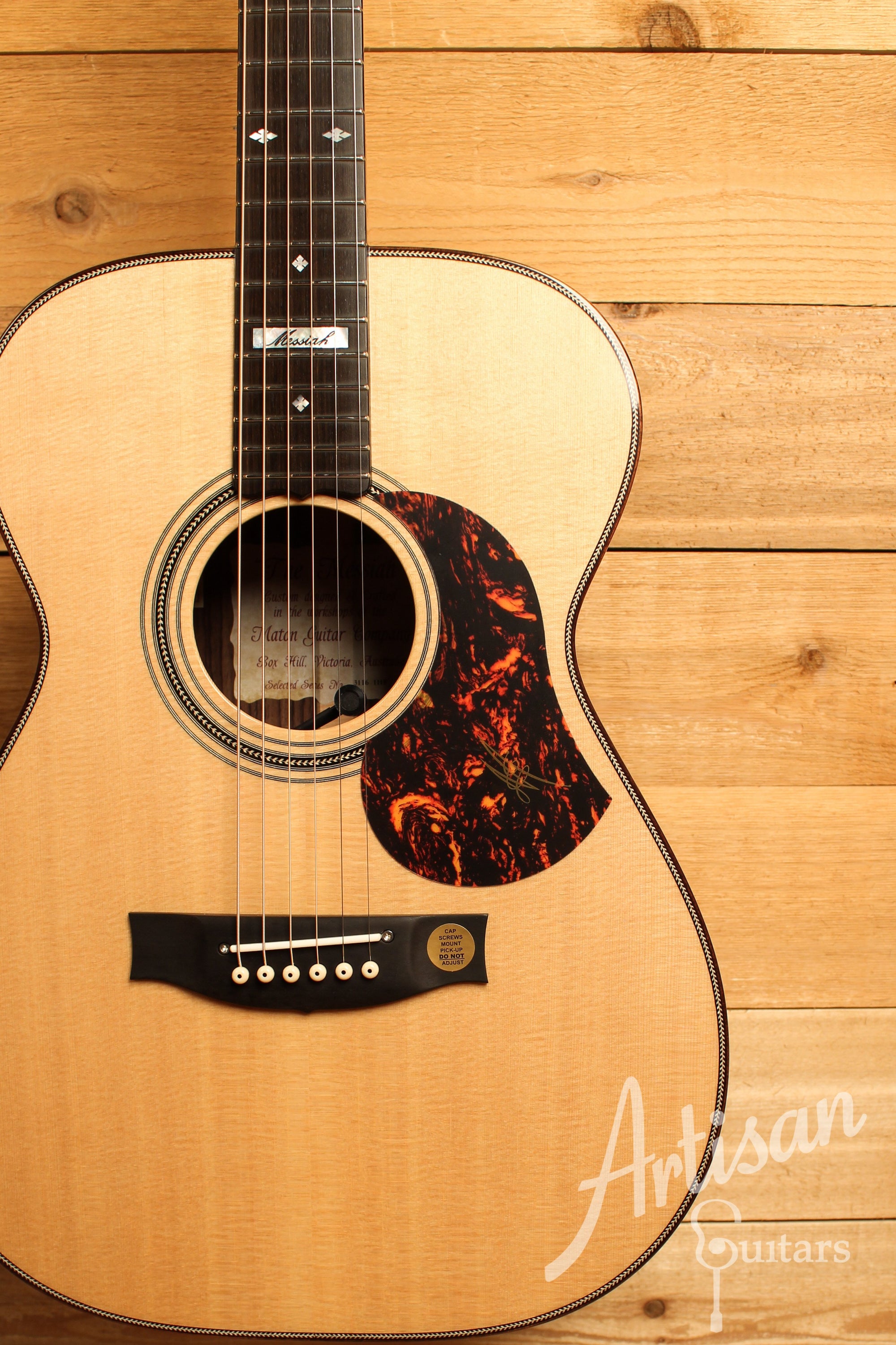 Maton EM100 808 Messiah Series with Sitka and Indian Rosewood ID-12429 - Artisan Guitars