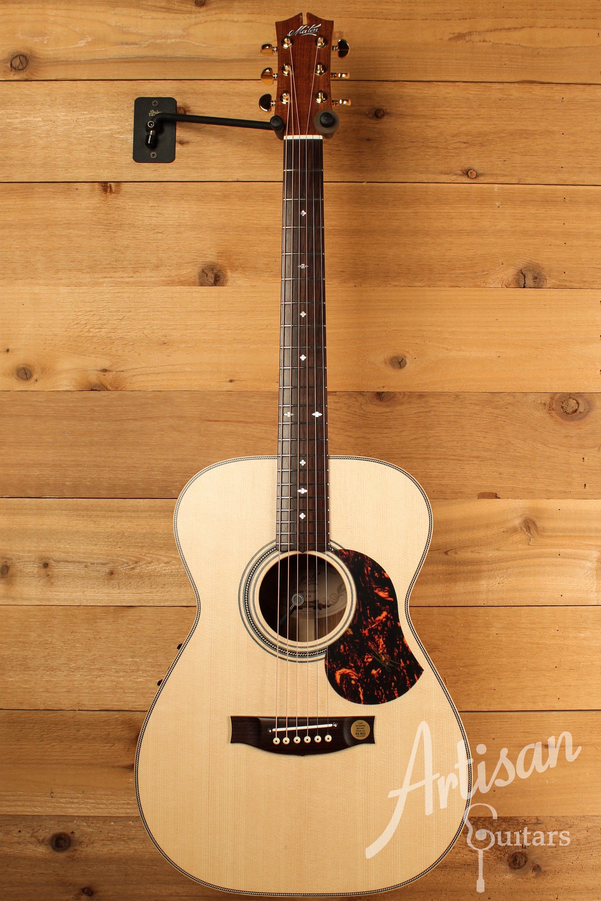 Maton EBG808 Artist Series Sitka Spruce and Blackwood ID-12430 - Artisan Guitars