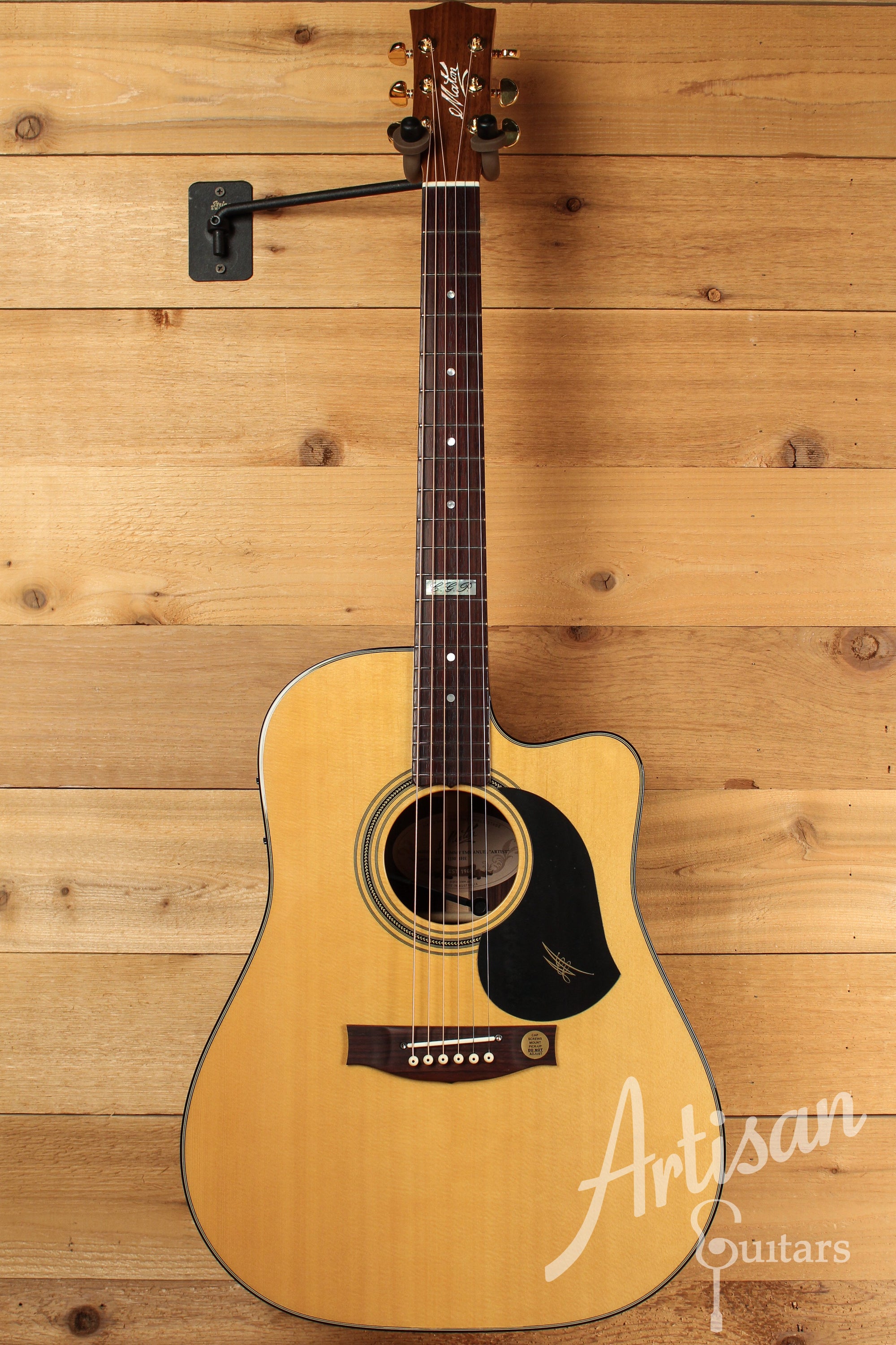 Maton TE 1 Guitar Tommy Emmanuel Artist Sitka Spruce and Indian Rosewood AP5 Pro ID-12671 - Artisan Guitars