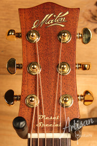 Maton EMD6 Mini Maton Diesel Sitka with Blackwood and Vintage Amber Sunburst ID-12434 - Artisan Guitars