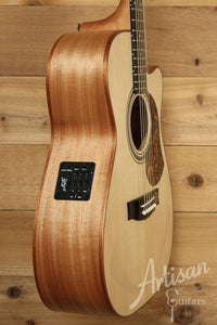 Pre-Owned 2014 Maton EBG808C MIC FIX Michael Fix Signature Sitka and Queensland Maple with Cutaway ID-9979 - Artisan Guitars