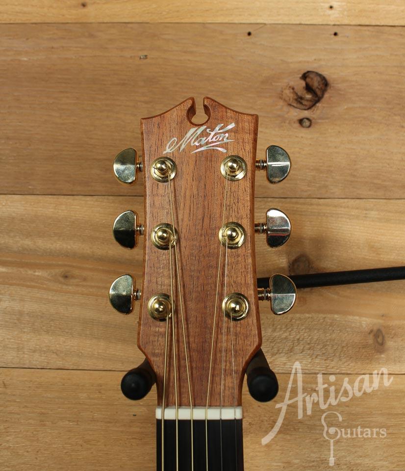 Pre-Owned 2014 Maton EBG808C MIC FIX Michael Fix Signature Sitka and Queensland Maple with Cutaway ID-9979 - Artisan Guitars