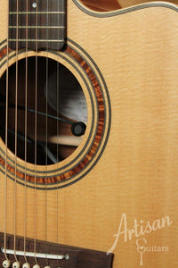 Maton WA May Custom Shop Dreadnought Guitar Cutaway with Sitka Spruce and Fiddleback Blackwood ID-9957 - Artisan Guitars