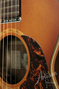 Maton EMD 6 Mini Maton Diesel Guitar Sitka with Blackwood and Vintage Amber Sunburst ID-9951 - Artisan Guitars